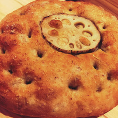 れんこんフォカッチャ