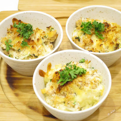 豆腐とツナ缶のグラタン