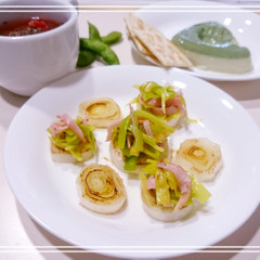 【お野菜：リーキ】リーキのココナッツソテー