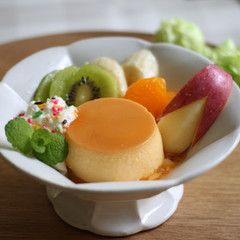 昭和のプリンアラモード