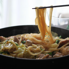 鶏ちゃん焼き～〆の焼うどん～