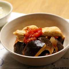 干し椎茸のトマト煮