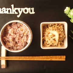 セロリと小女子の切り干し大根の炒め煮 