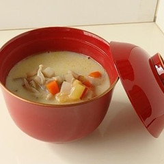根菜タップリの和風ミネストローネ