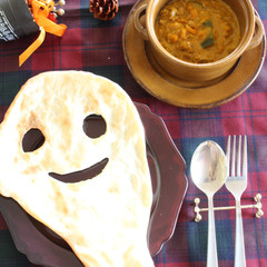 かぼちゃのココナッツキーマカレー