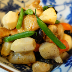 解毒＆補気に　こんにゃくと里芋の筑前煮
