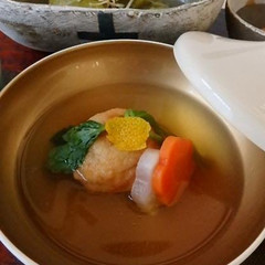 蓮根餅のお椀