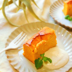 ニンジンのスフレケーキ