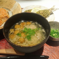 イワシのつみれ味噌汁
