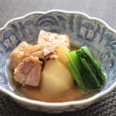 カブと若鶏の治部煮
