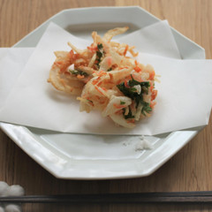 新玉ねぎの春のかき揚げ