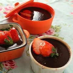 バレンタイン　ショコラプリン
