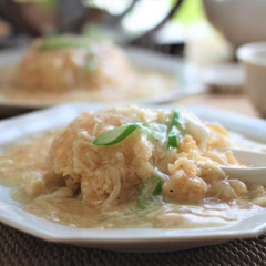 カニのあんかけチャーハン