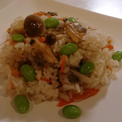 アサリの炊き込みご飯