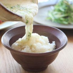 もち麦ご飯ととろろ汁