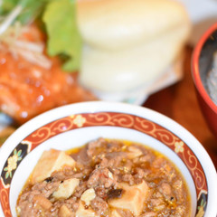 ピリピリの麻婆豆腐