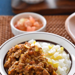 市販のルゥいらず‼︎基本のキーマカレー🍛