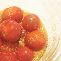 トマトの甘酢つけ