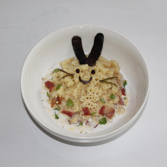 茄子のクリームパスタ