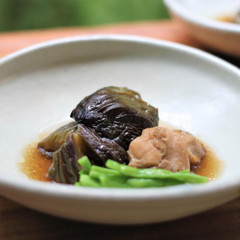 鶏となすの田舎煮