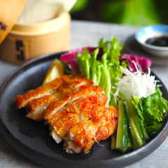 若鶏の北京ダック風