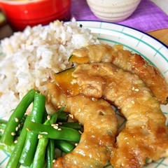 かぼちゃの肉巻き