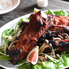 [肉料理]スペアリブのオーブン焼き