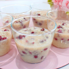 小豆甘酒（麹で作るノンアルコール生甘酒）