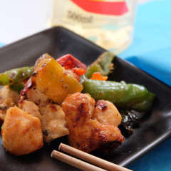 しょうがみりんのチキンと野菜炒め
