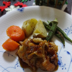 鶏肉のマーマレード煮