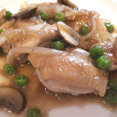 鶏もも肉の生姜焼き