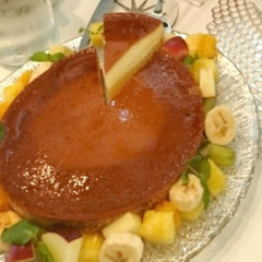 プリンケーキ
