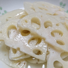 蓮根の五味子酢煮