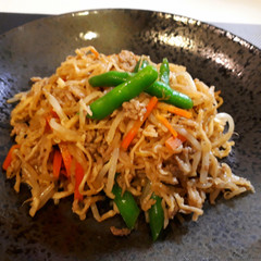 切り干し大根のカレー炒め