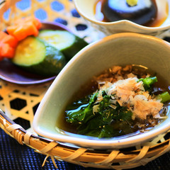 青菜の出汁浸し