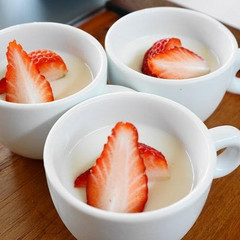 とろ～り杏仁豆腐