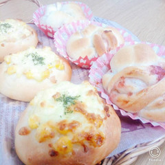 コーンマヨ＆スィートロールパン