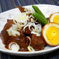 名古屋めし！豚肩ロースのどて煮風