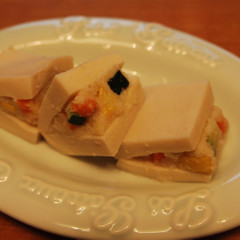 高野豆腐のおから挟み