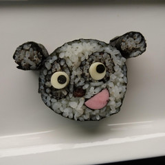 パンダのデコ巻きずし