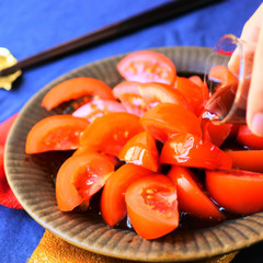 トマトの中華サラダ