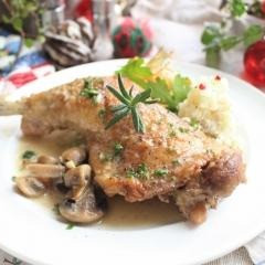チキンフリカッセ