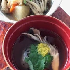 蓮根団子のお吸い物