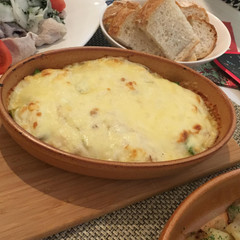 アボカド豆腐のグラタン