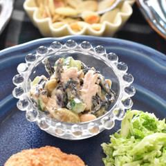ひじきと豆のヨーグルトサラダ