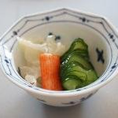白きくらげの酢の物