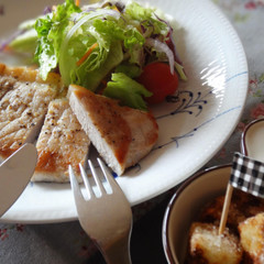 トンテキ&ホクホクポテト