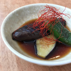 ナスの揚げ浸し
