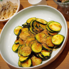ズッキーニの味噌よごし