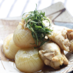 新玉ねぎの丸煮